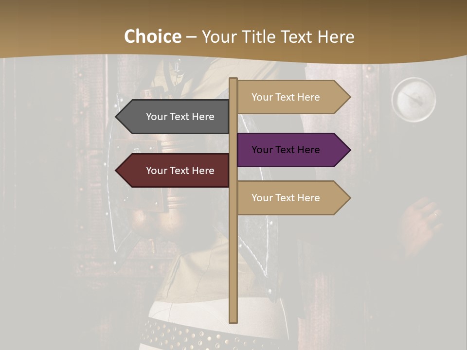 Coffre Victorien Super PowerPoint Template