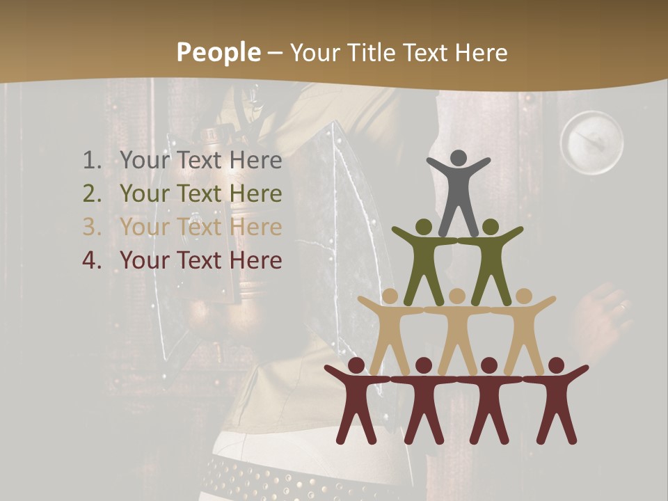 Coffre Victorien Super PowerPoint Template