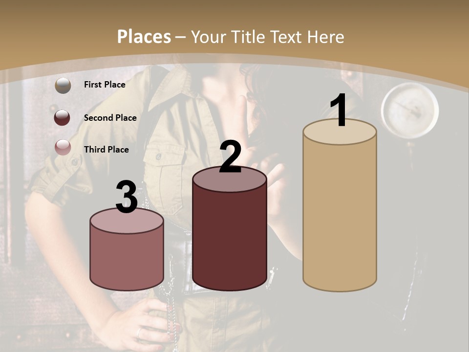 Futur Lunette Steampunk PowerPoint Template