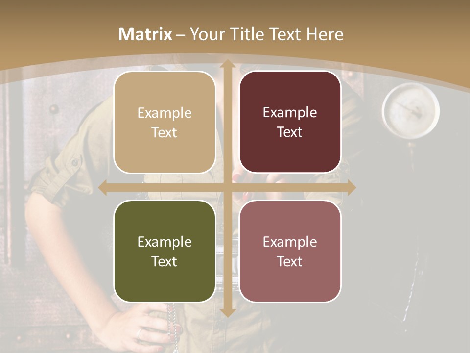 Futur Lunette Steampunk PowerPoint Template