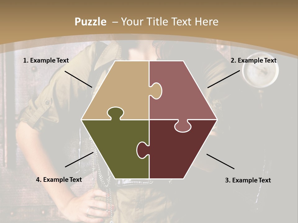 Futur Lunette Steampunk PowerPoint Template