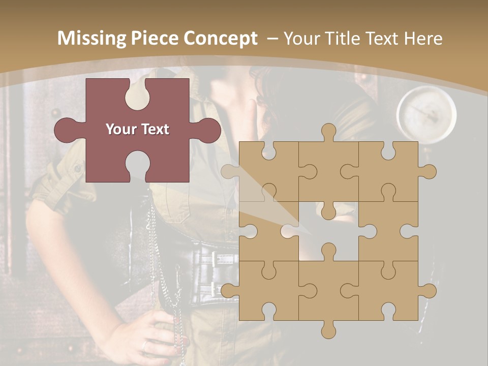 Futur Lunette Steampunk PowerPoint Template