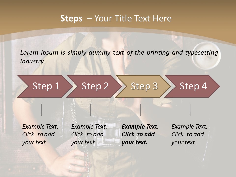 Futur Lunette Steampunk PowerPoint Template