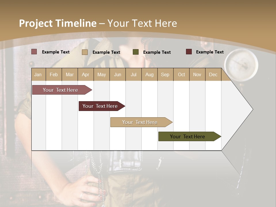 Futur Lunette Steampunk PowerPoint Template