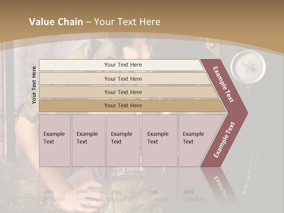 Futur Lunette Steampunk PowerPoint Template