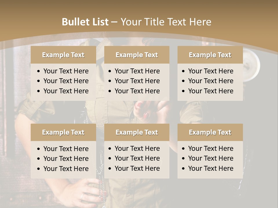 Futur Lunette Steampunk PowerPoint Template