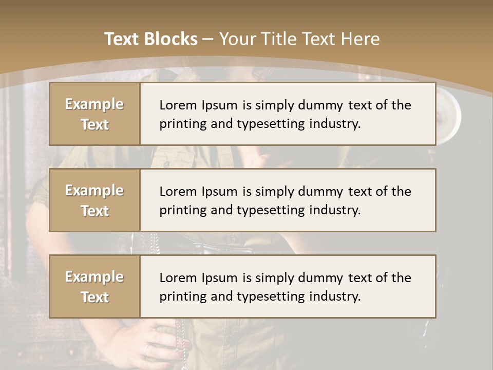 Futur Lunette Steampunk PowerPoint Template