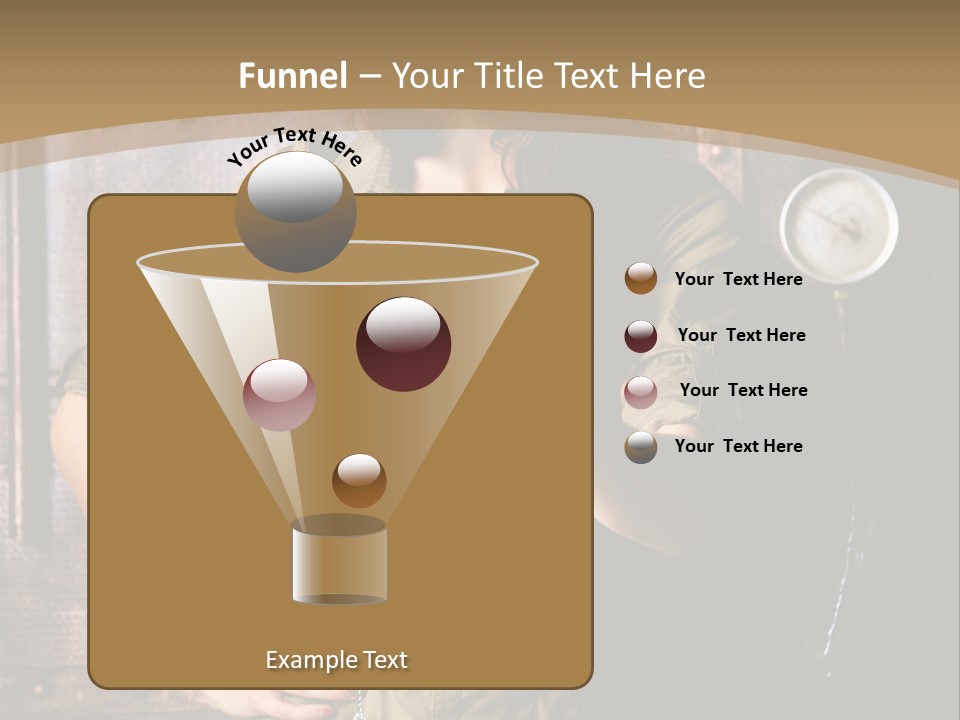 Futur Lunette Steampunk PowerPoint Template