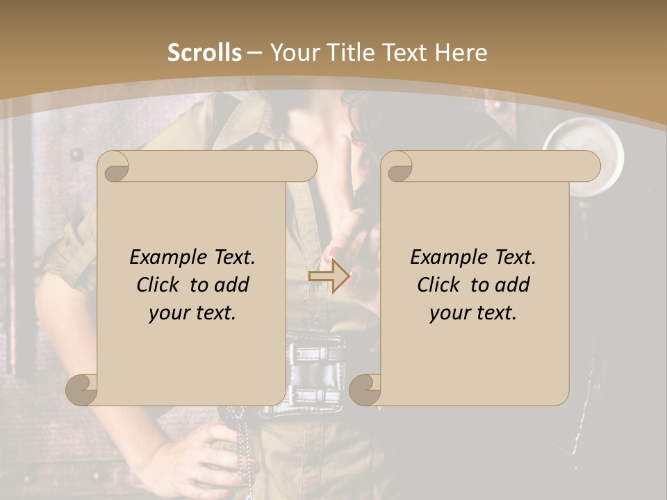 Futur Lunette Steampunk PowerPoint Template