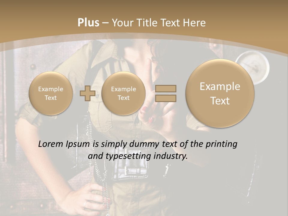 Futur Lunette Steampunk PowerPoint Template