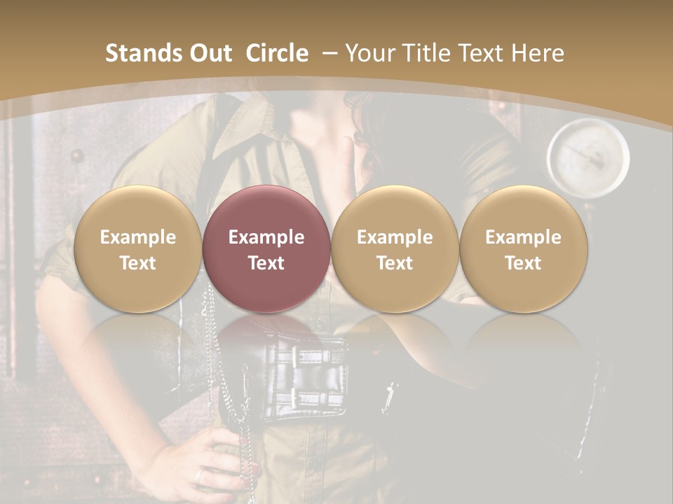 Futur Lunette Steampunk PowerPoint Template