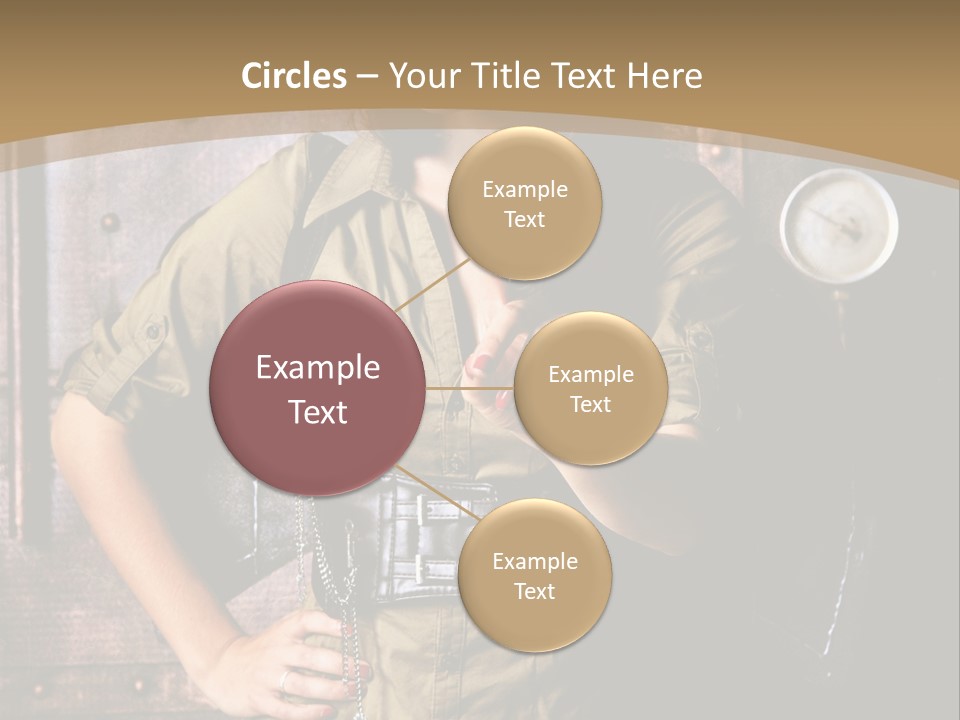 Futur Lunette Steampunk PowerPoint Template