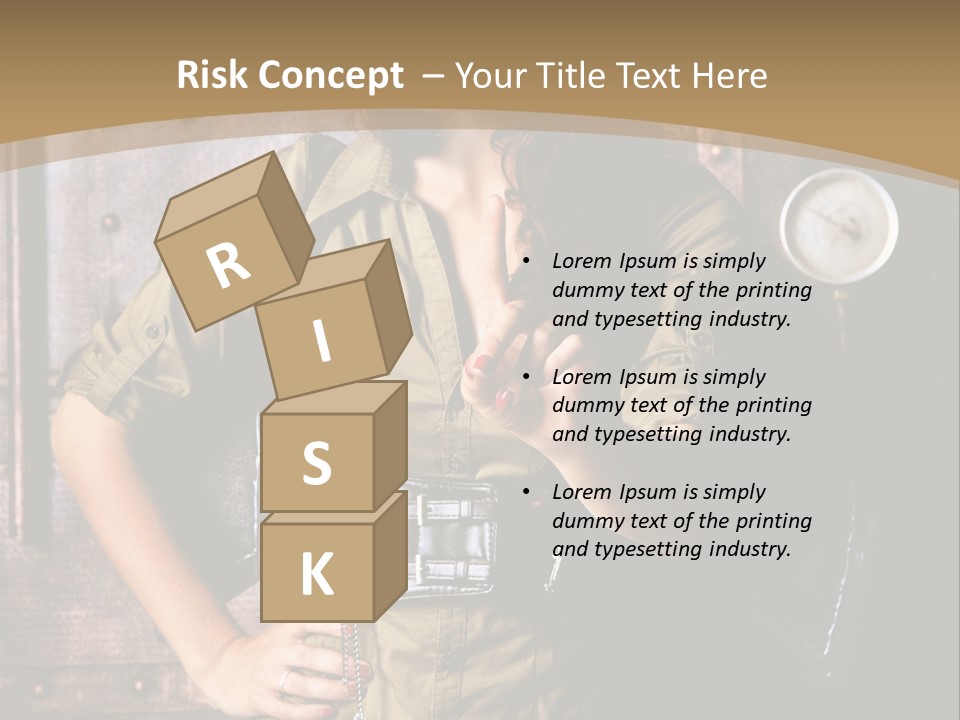 Futur Lunette Steampunk PowerPoint Template