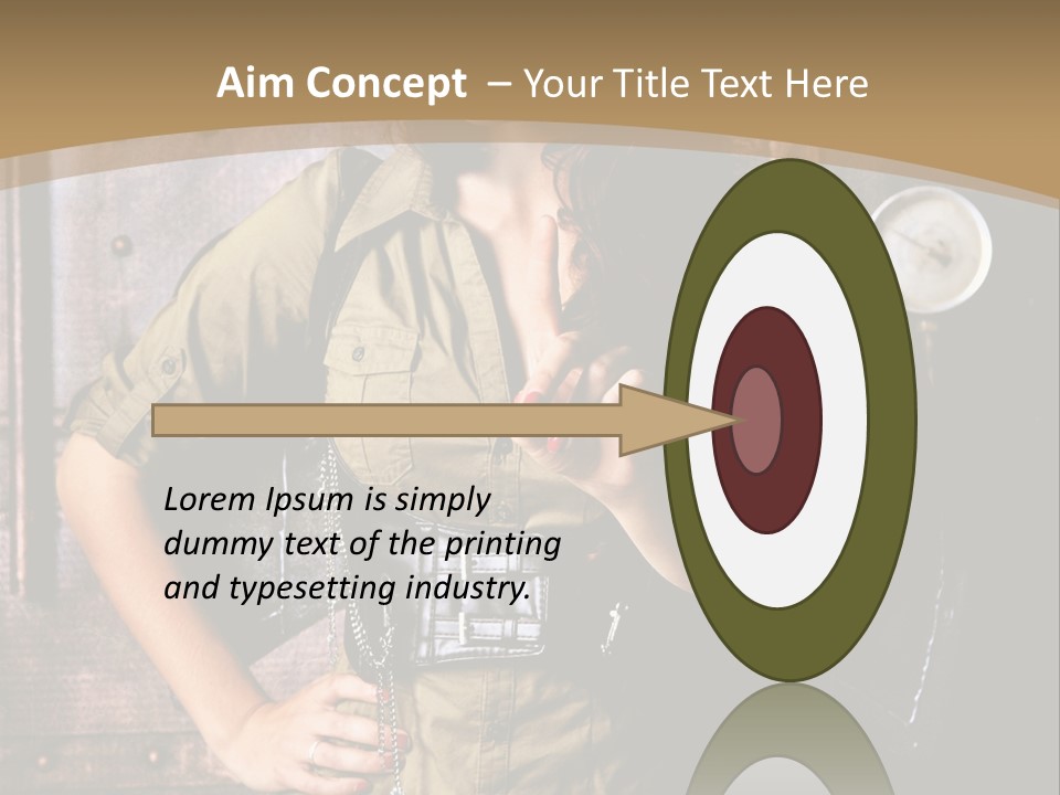Futur Lunette Steampunk PowerPoint Template