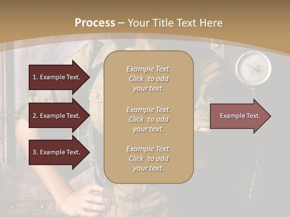 Futur Lunette Steampunk PowerPoint Template