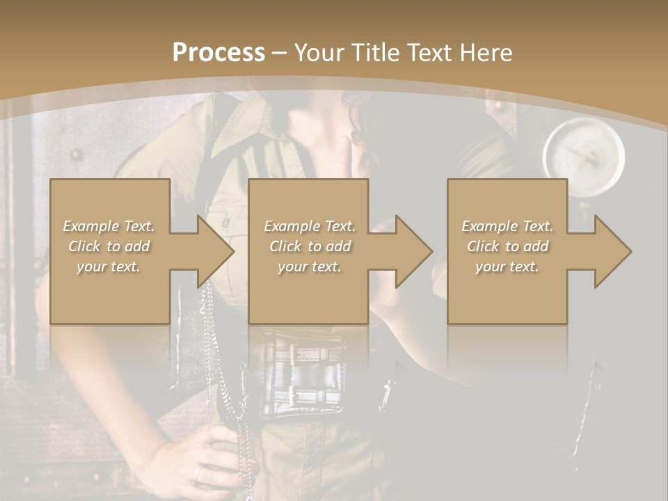 Futur Lunette Steampunk PowerPoint Template