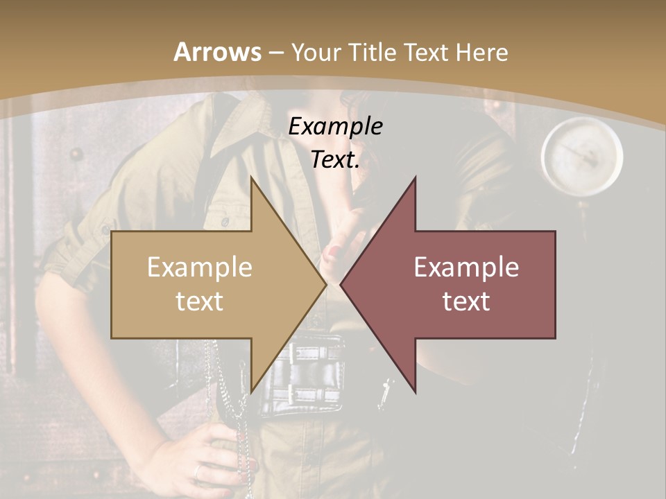 Futur Lunette Steampunk PowerPoint Template