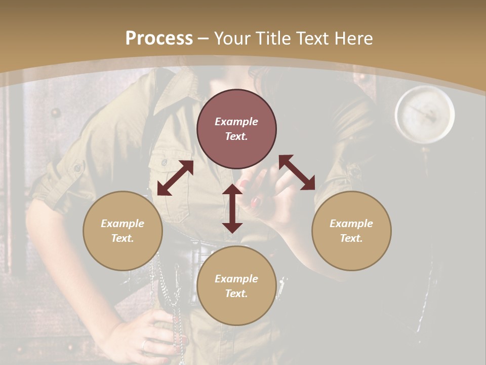 Futur Lunette Steampunk PowerPoint Template