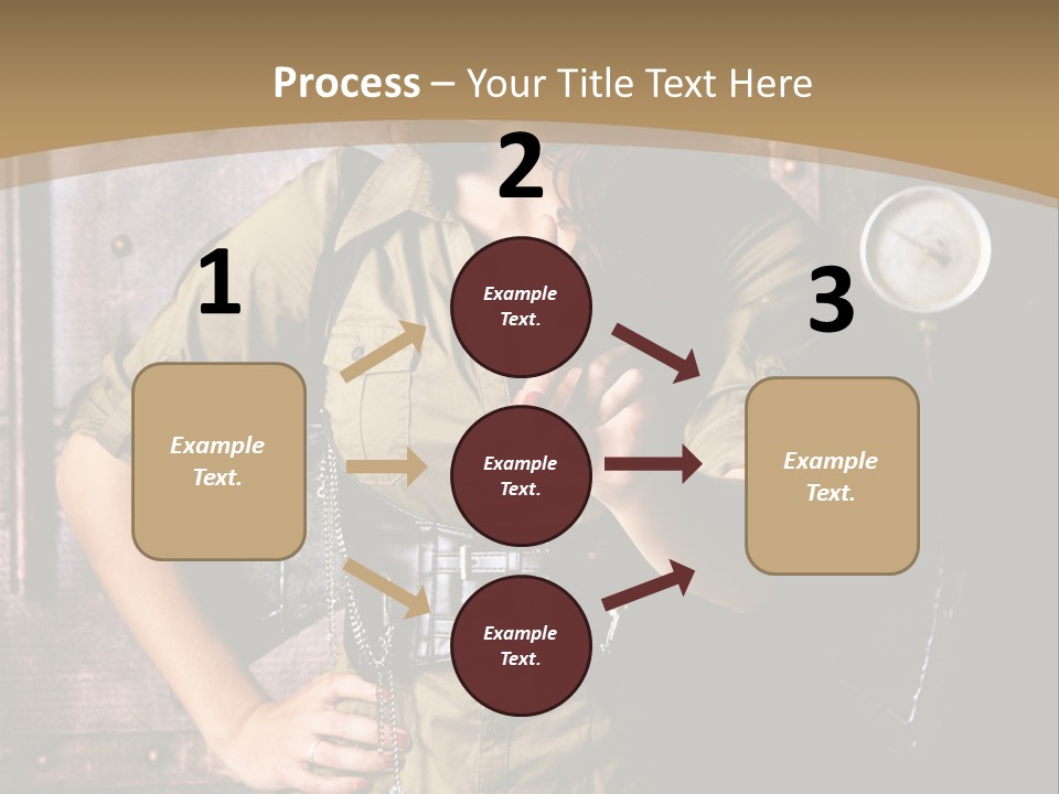 Futur Lunette Steampunk PowerPoint Template