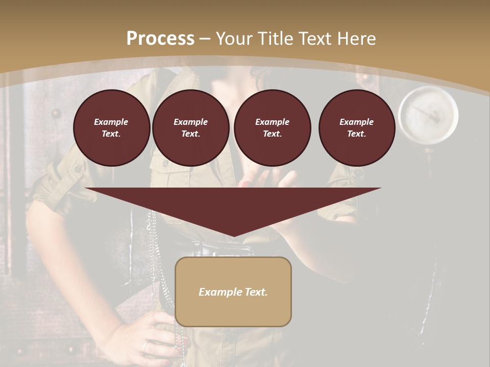 Futur Lunette Steampunk PowerPoint Template