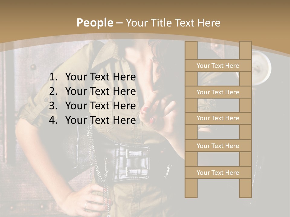 Futur Lunette Steampunk PowerPoint Template