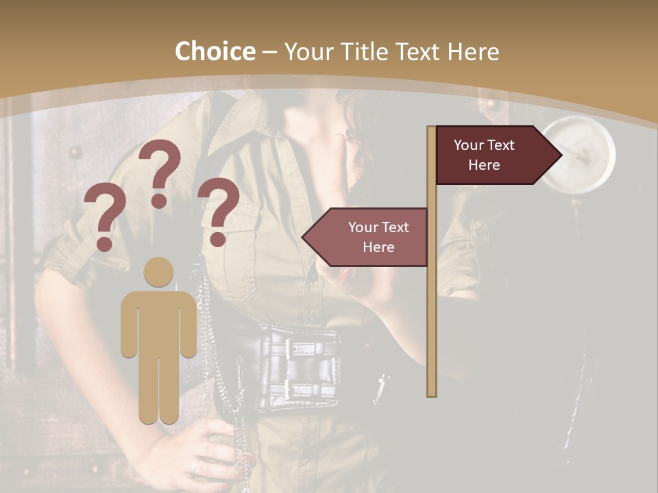 Futur Lunette Steampunk PowerPoint Template