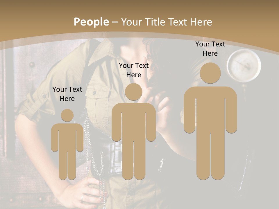 Futur Lunette Steampunk PowerPoint Template