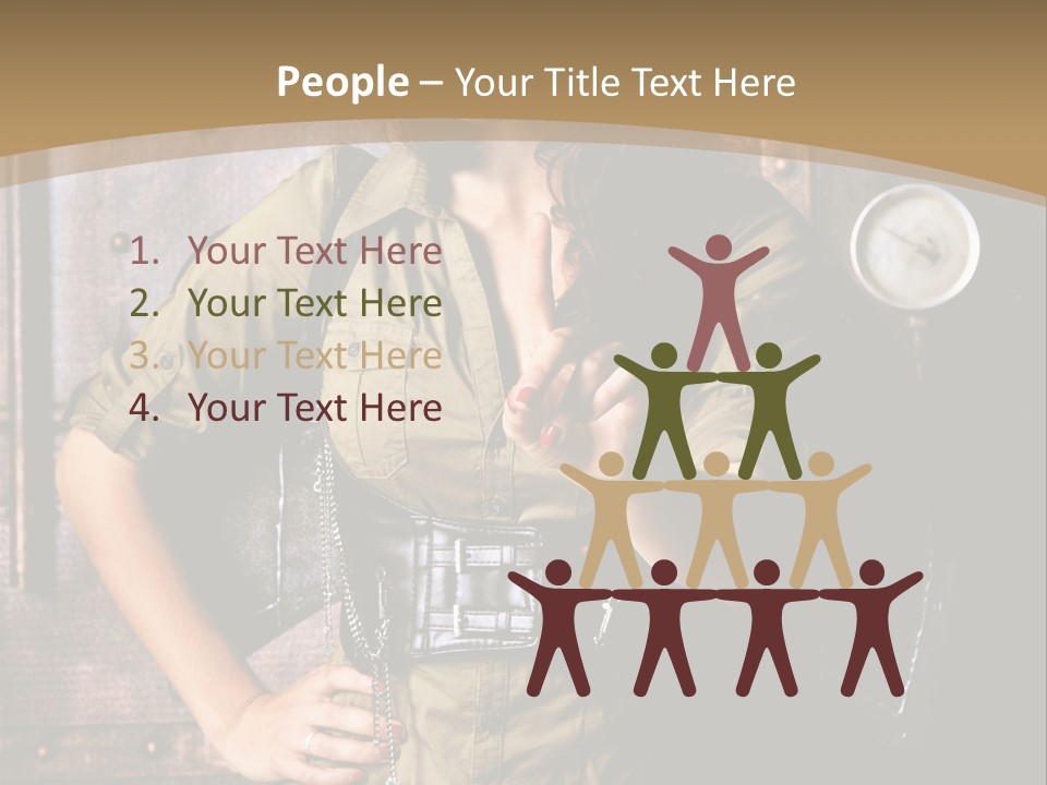 Futur Lunette Steampunk PowerPoint Template