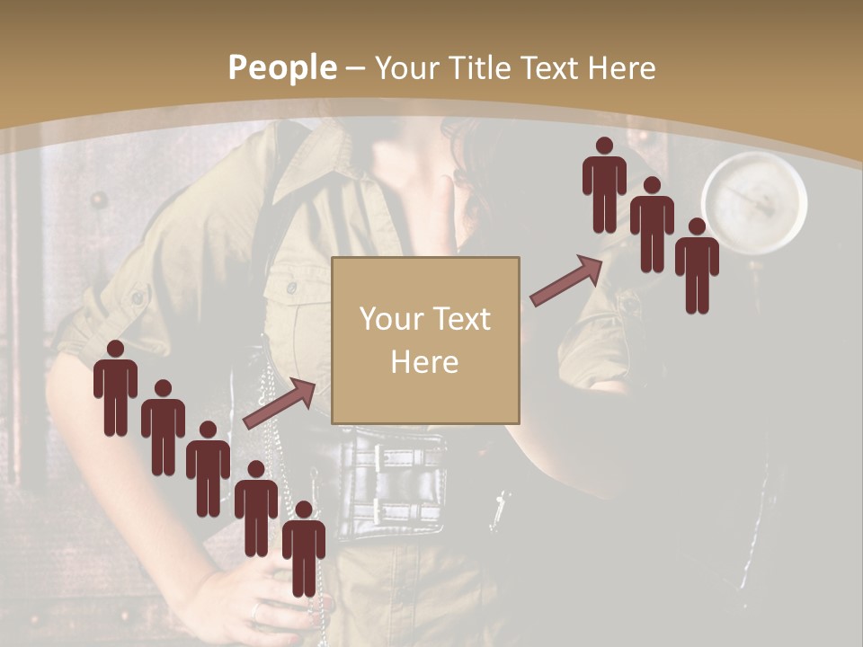 Futur Lunette Steampunk PowerPoint Template