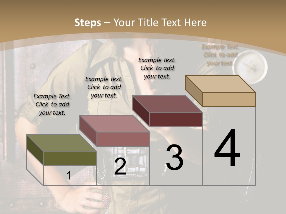 Futur Lunette Steampunk PowerPoint Template
