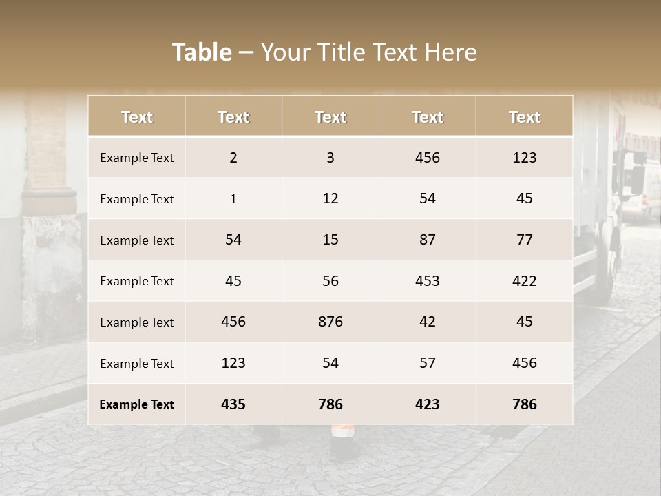 Environment Conservation City PowerPoint Template