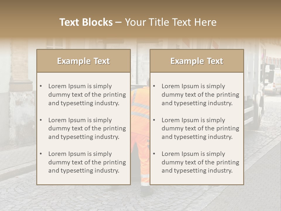 Environment Conservation City PowerPoint Template