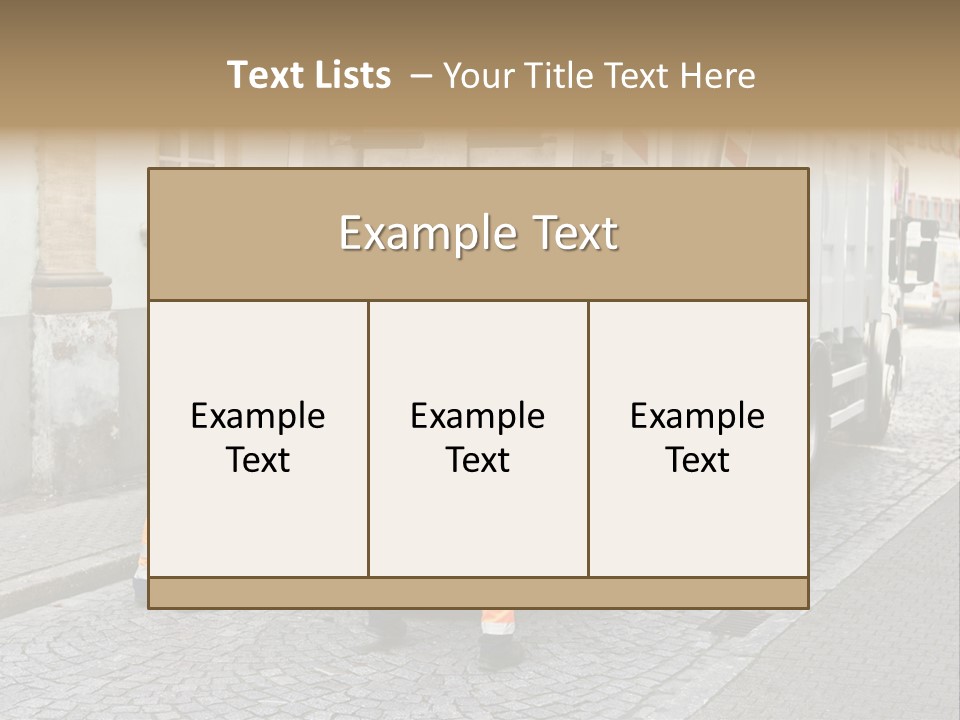 Environment Conservation City PowerPoint Template