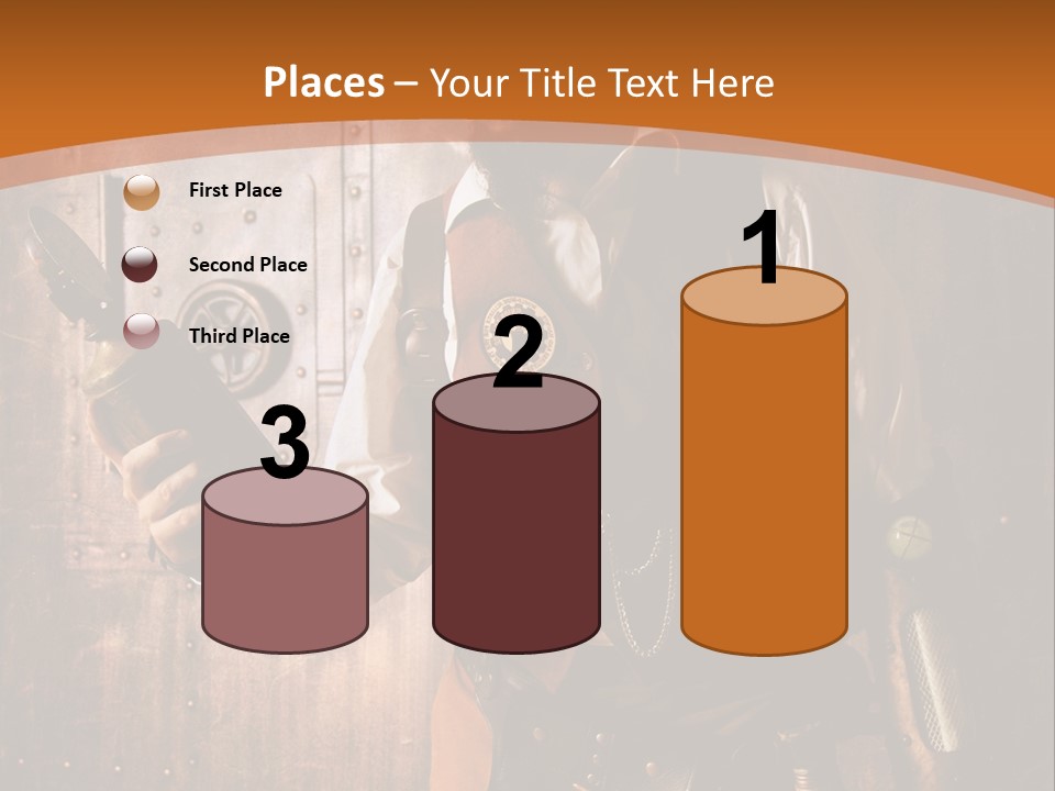 Cyborg Gravure Ornement PowerPoint Template