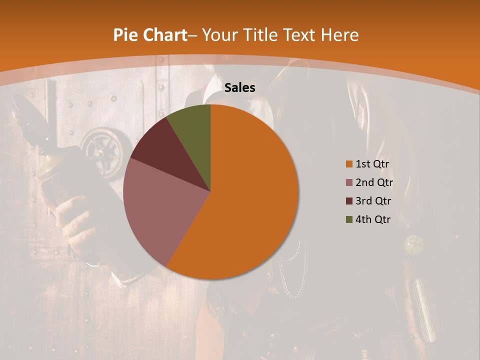 Cyborg Gravure Ornement PowerPoint Template