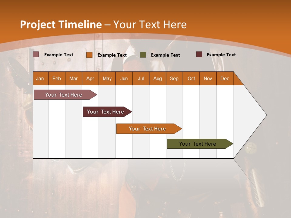 Cyborg Gravure Ornement PowerPoint Template