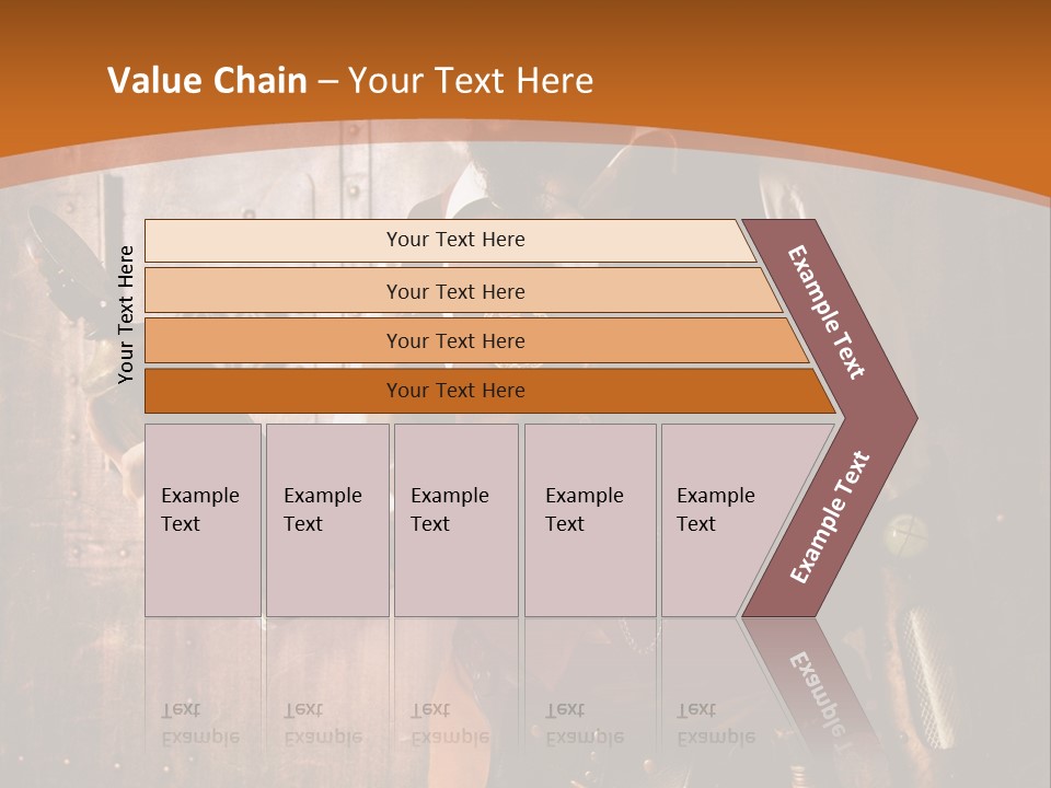 Cyborg Gravure Ornement PowerPoint Template