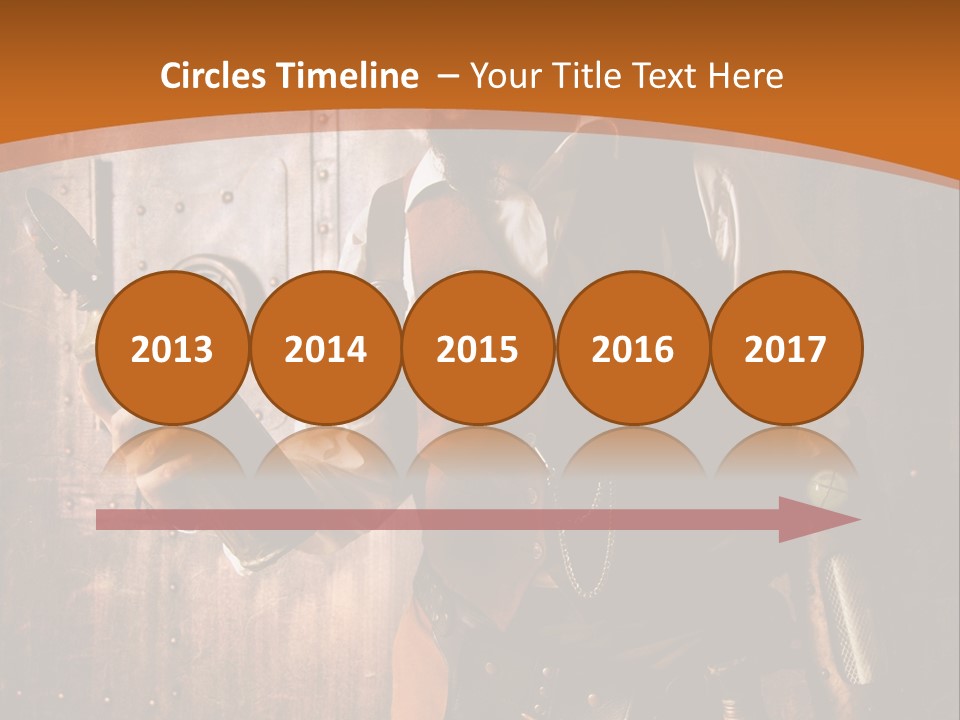 Cyborg Gravure Ornement PowerPoint Template