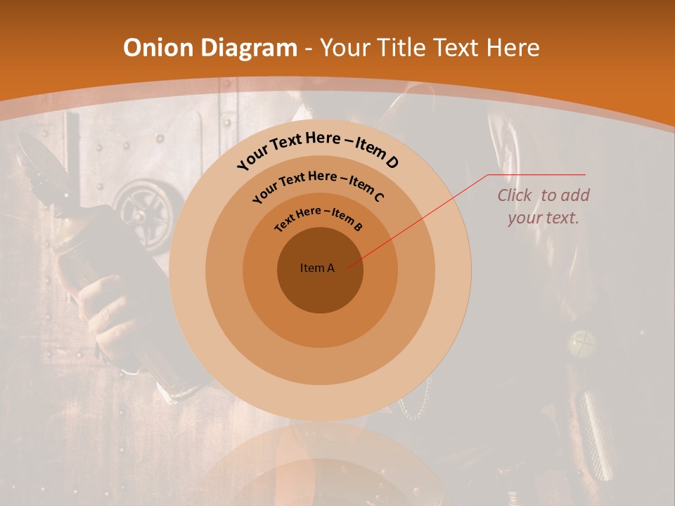 Cyborg Gravure Ornement PowerPoint Template