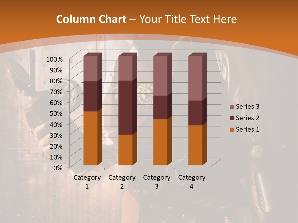 Cyborg Gravure Ornement PowerPoint Template