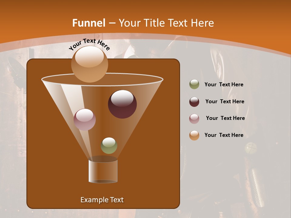 Cyborg Gravure Ornement PowerPoint Template