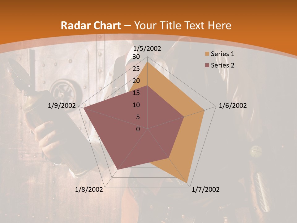 Cyborg Gravure Ornement PowerPoint Template