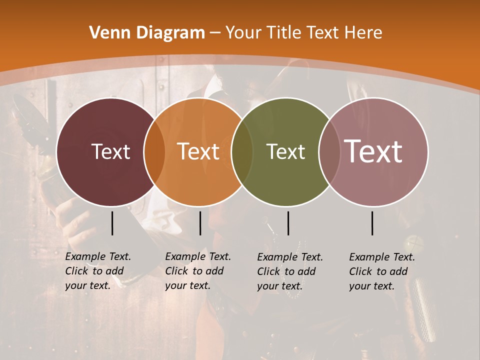 Cyborg Gravure Ornement PowerPoint Template