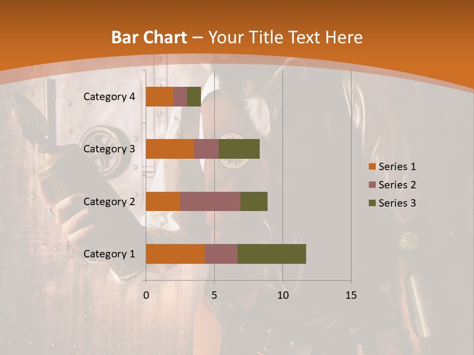 Cyborg Gravure Ornement PowerPoint Template