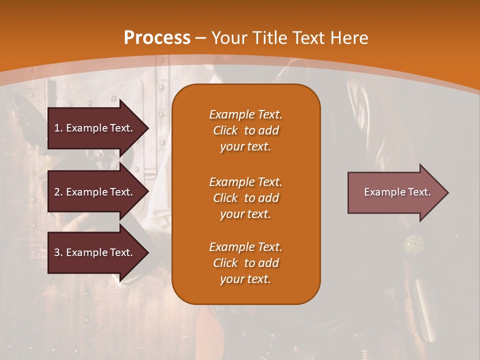 Cyborg Gravure Ornement PowerPoint Template
