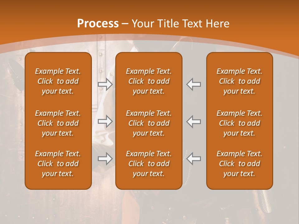Cyborg Gravure Ornement PowerPoint Template
