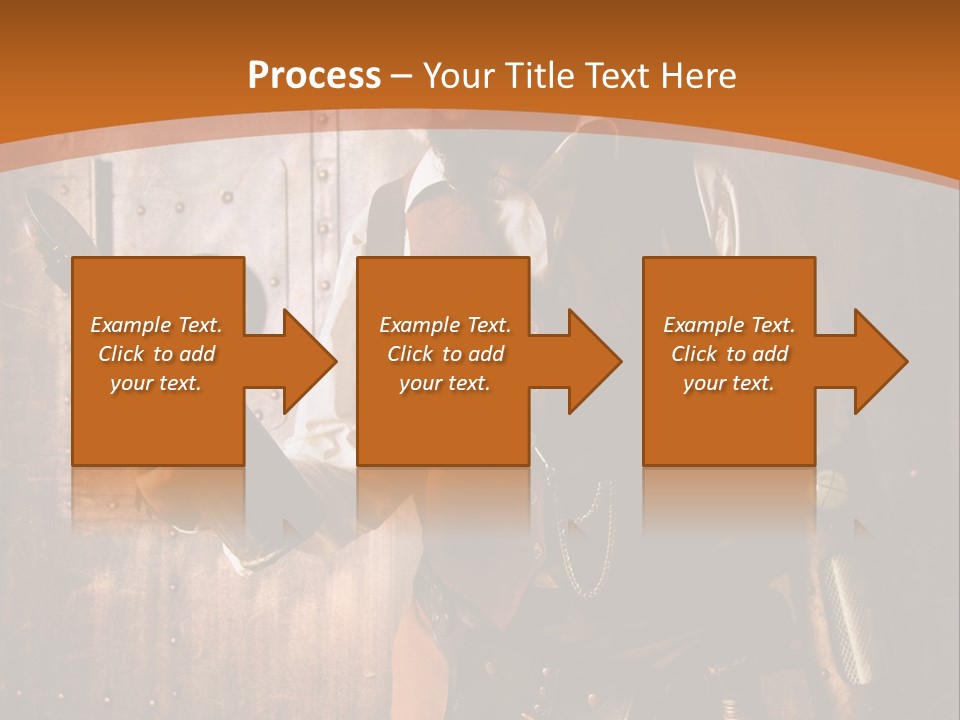 Cyborg Gravure Ornement PowerPoint Template