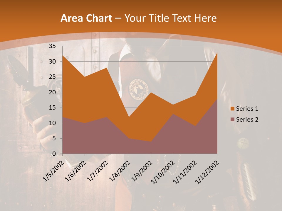 Cyborg Gravure Ornement PowerPoint Template
