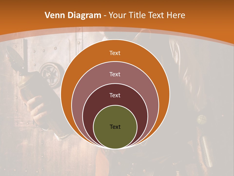 Cyborg Gravure Ornement PowerPoint Template