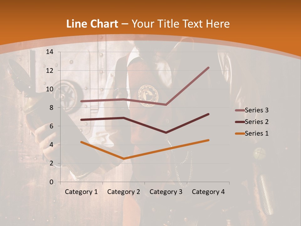 Cyborg Gravure Ornement PowerPoint Template